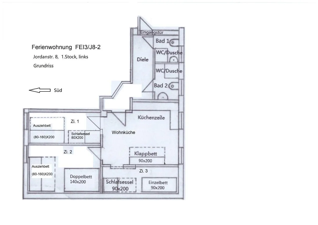 Apartment Ferienwohnung J8, Playmobil Funpark Zirndorf Nuernberg Germany